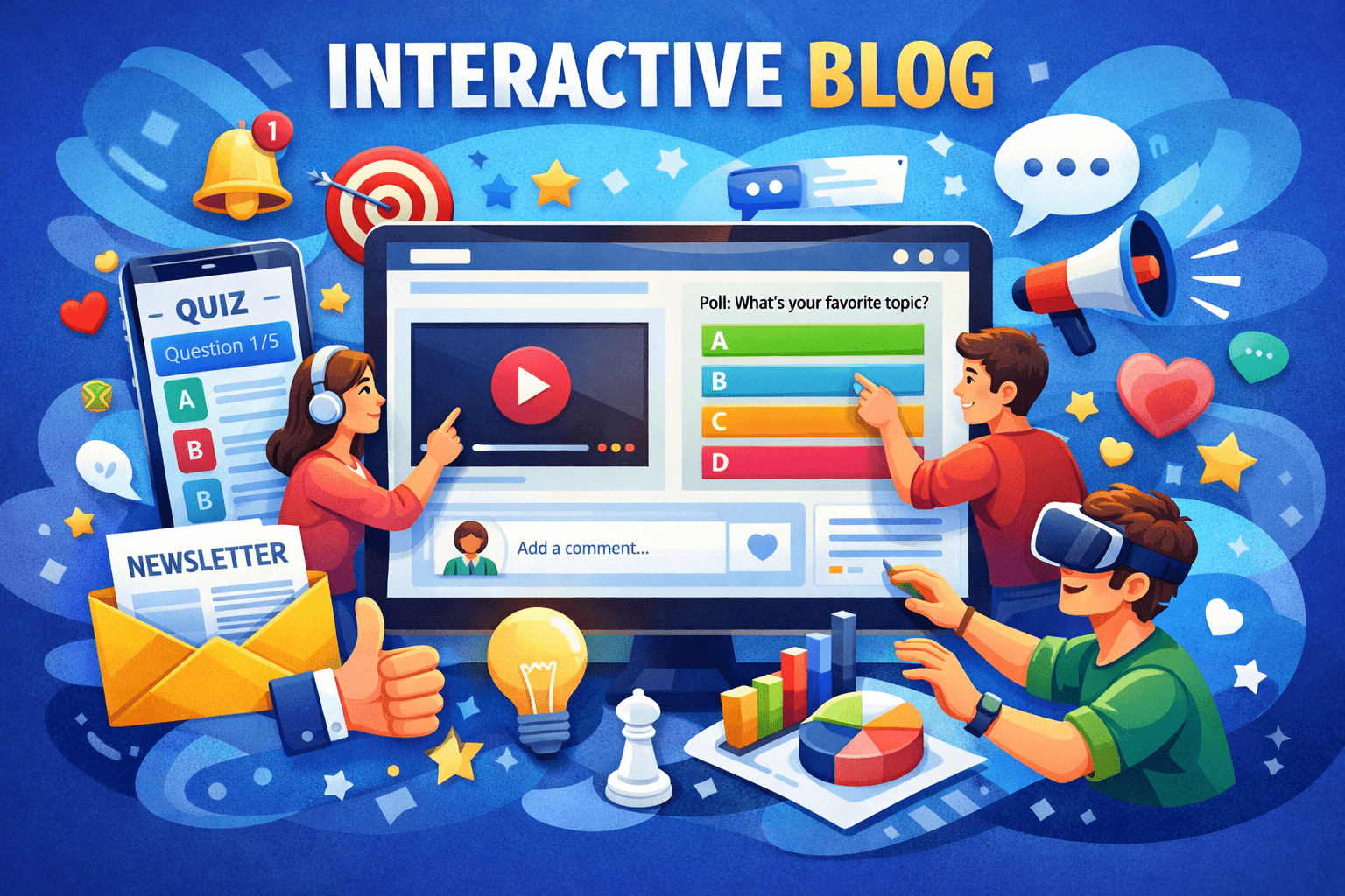 Interactive Blog : सीखने का 1 Best तरीका 1 Interactive Blog